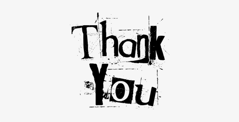 Thank You Sello Espeluznante - Thank You Shower Curtain, transparent png #1196175