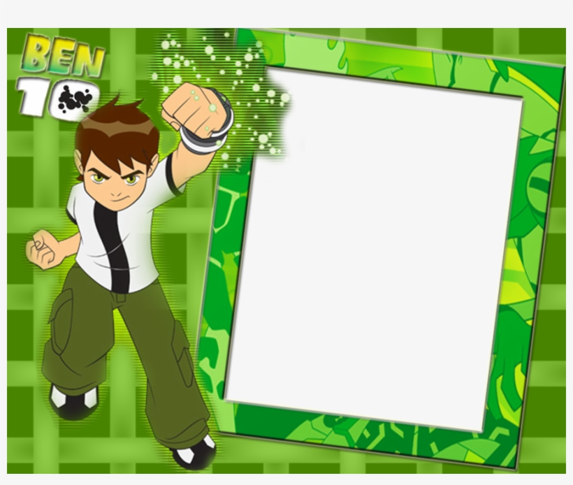 Ben 10 Frame Clipart Picture Frames - Ben 10 Frame Png, transparent png #1196431