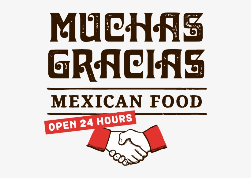 Muchas Gracias Mexican Restaurant - Mexican Restaurant Font, transparent png #1196434