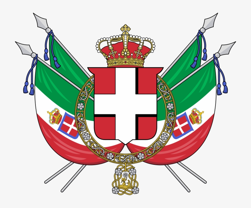 Coat Of Arms Of The Kingdom Of Italy - Coats Of Arms Italy, transparent png #1196515