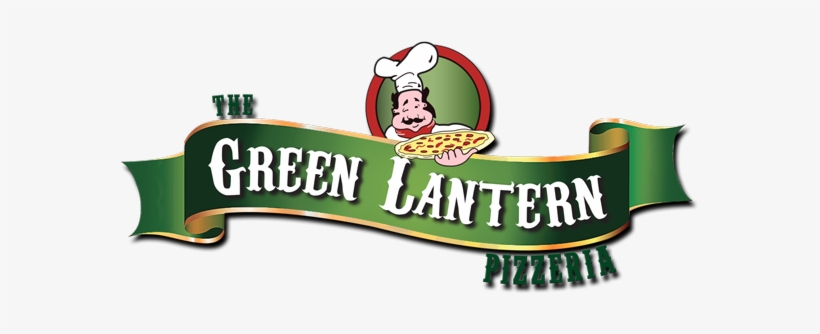 Green Lantern Clinton Township Logo3 - Green Lantern Pizza, transparent png #1196636