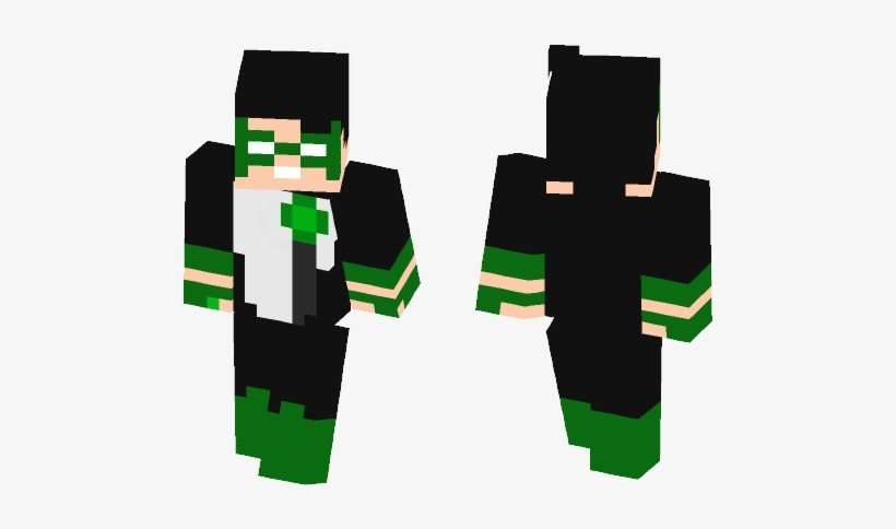 Green Lantern (dc) - Minecraft Skin John Wick, transparent png #1196969