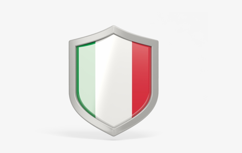 Vpn Services For Italy - Nigeria Shield Flag, transparent png #1197237