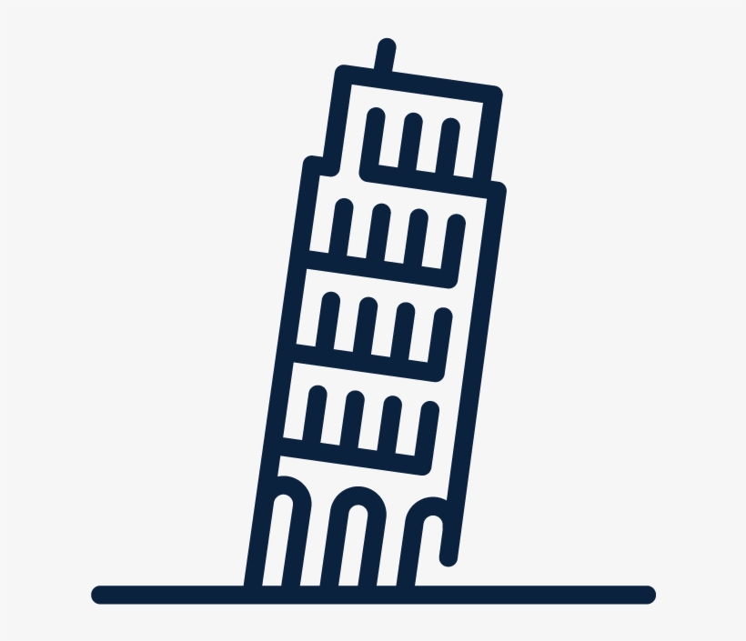 Leaning Tower Of Pisa, transparent png #1197476