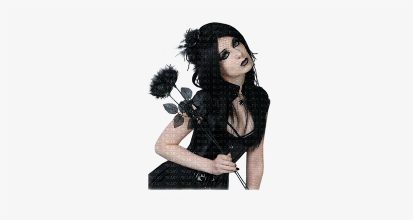 Kaz Creations Woman Femme Gothic Black - Gothic Woman Png, transparent png #1197674