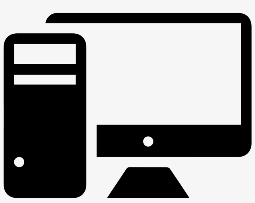 Desktop - Desktop Icon Vector, transparent png #1197876