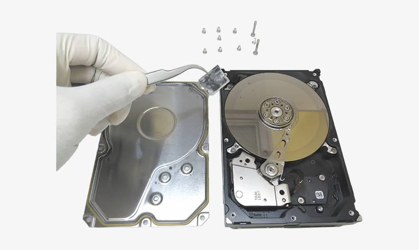Hard Disk Data Recovery Dubai - Transparent Broken Hard Drive, transparent png #1197886