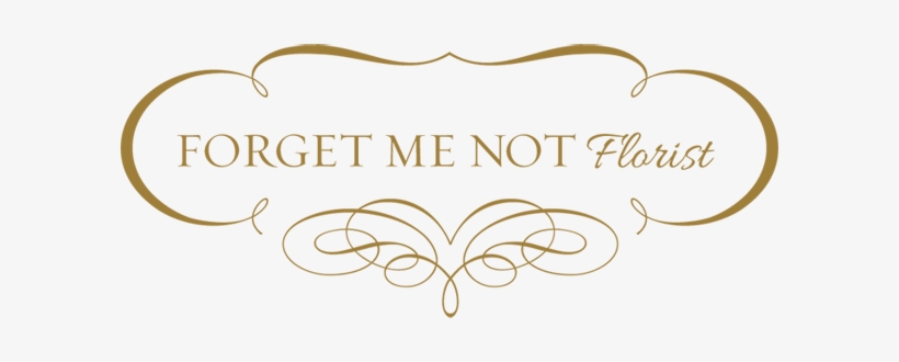 Forget Me Not Florist Logo - Florist Logo Png, transparent png #1197887