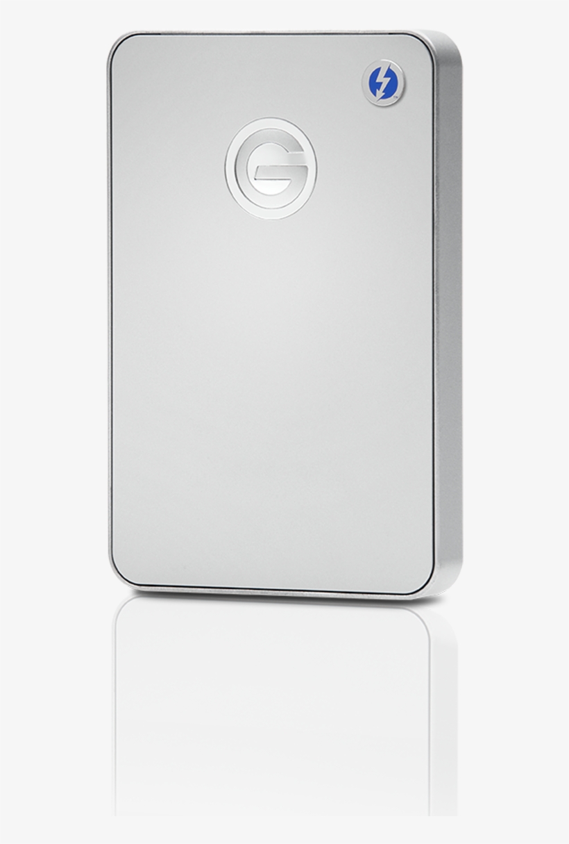 G-drive Mobile With Thunderbolt - G-technology G-drive Mobile Thunderbolt, transparent png #1198017