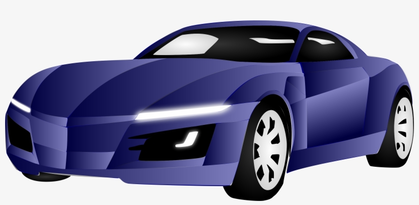 Cartoon Sports Car Png, transparent png #1198636