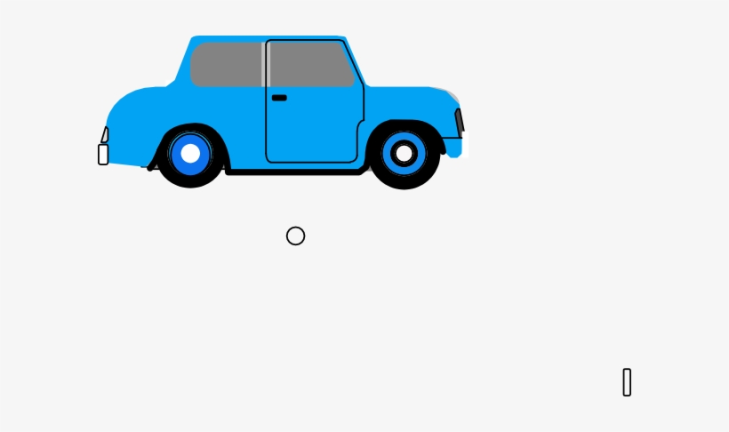 Animated Blue Car Clip Art At Clker - Car Animated, transparent png #1198662