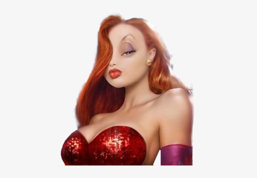 Share This Image - Realistic Jessica Rabbit, transparent png #1198795