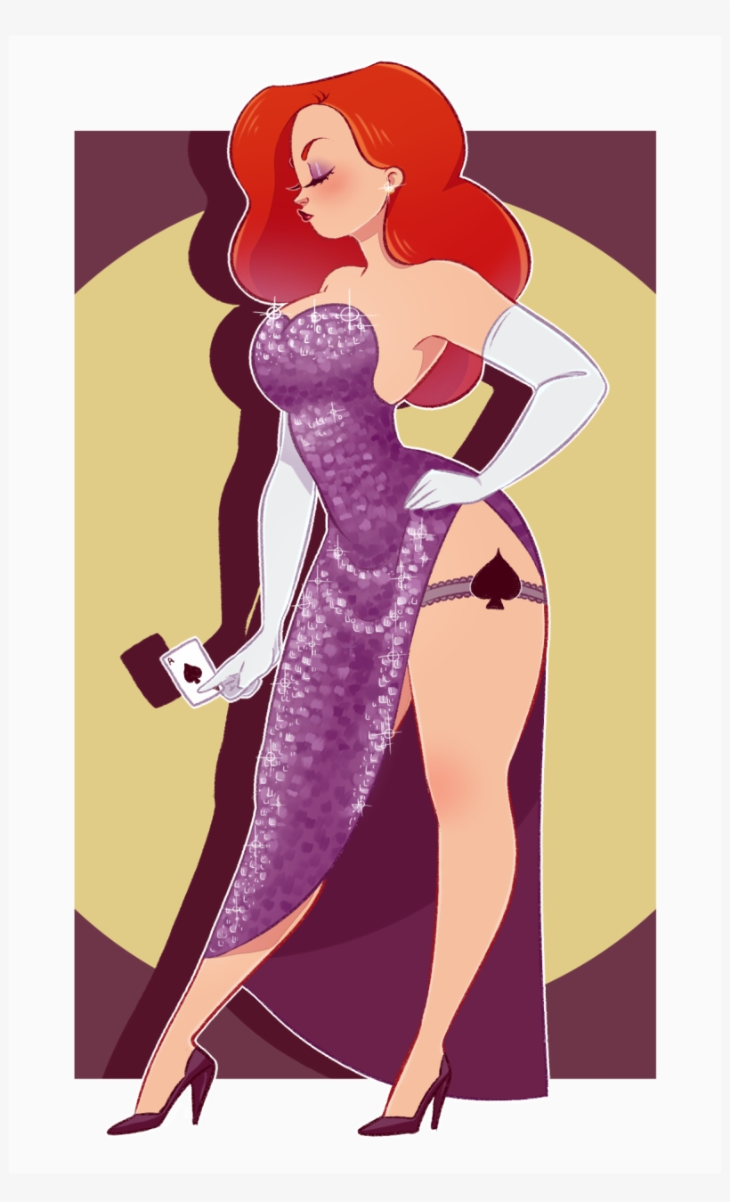 “all Those Ace Jessica Rabbit Posts Are My Absolute - Jessica Rabbit Y Roger Rabbit, transparent png #1198901