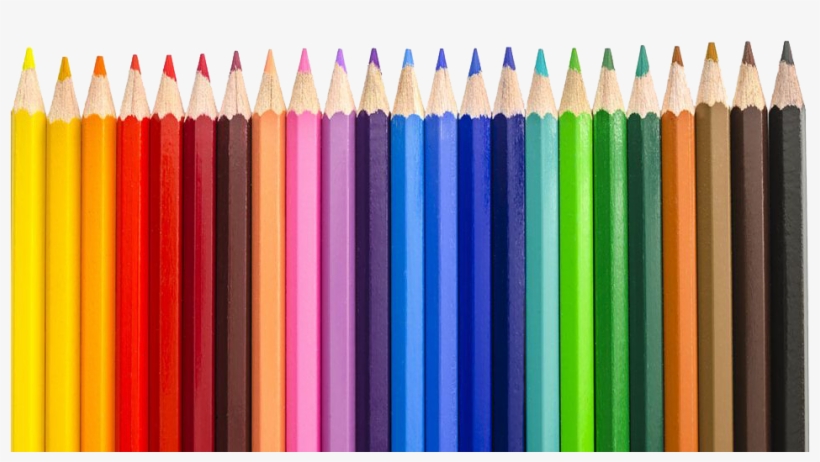 Color Pencil Transparent Png - Colour Order With Pencils, transparent png #1199082