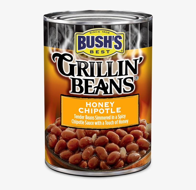 Bush's® Honey Chipotle Grillin' Beans® - Honey Chipotle Grillin Beans, transparent png #1199249