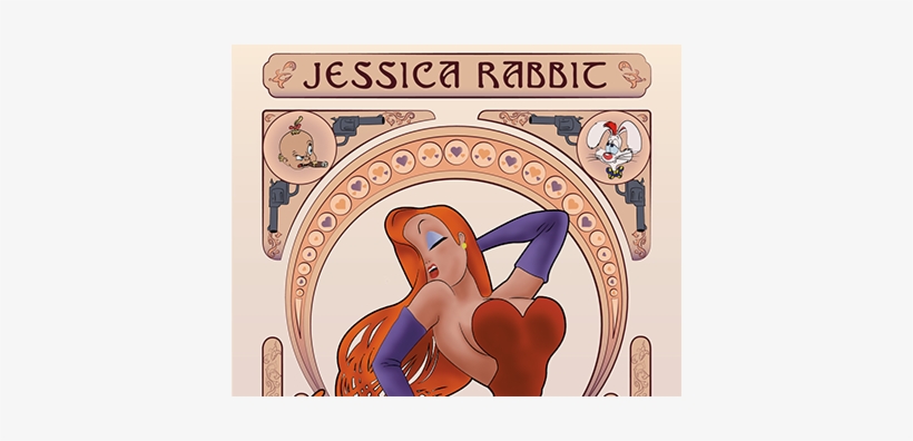 Art Deco Jessica Rabbit, transparent png #1199571