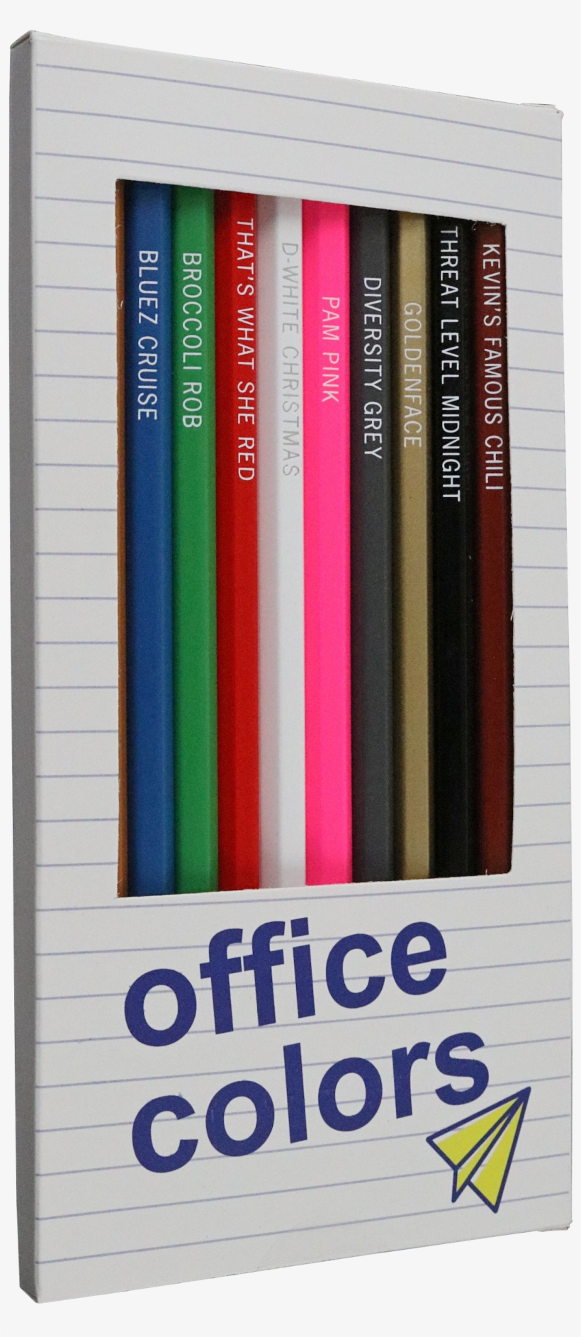 Office Colors Pencils - Office Colored Pencils, transparent png #1199653