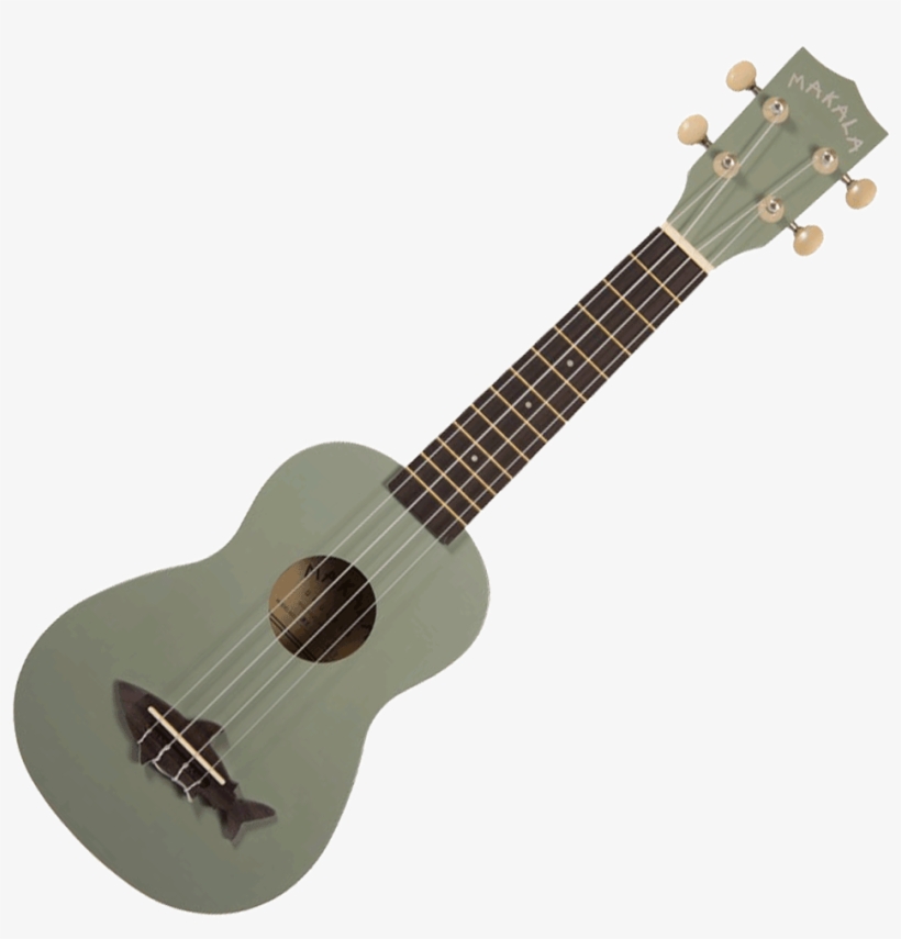 Makala Shark Soprano Ukulele - Makala Mk-ss/pur Shark Soprano Ukulele (sea Urchin, transparent png #1199716
