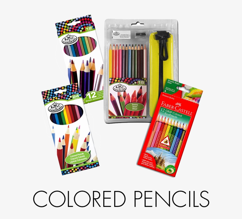 Coloredpencils - Royal Brush Colored Pencils Set Of 24, transparent png #1199867