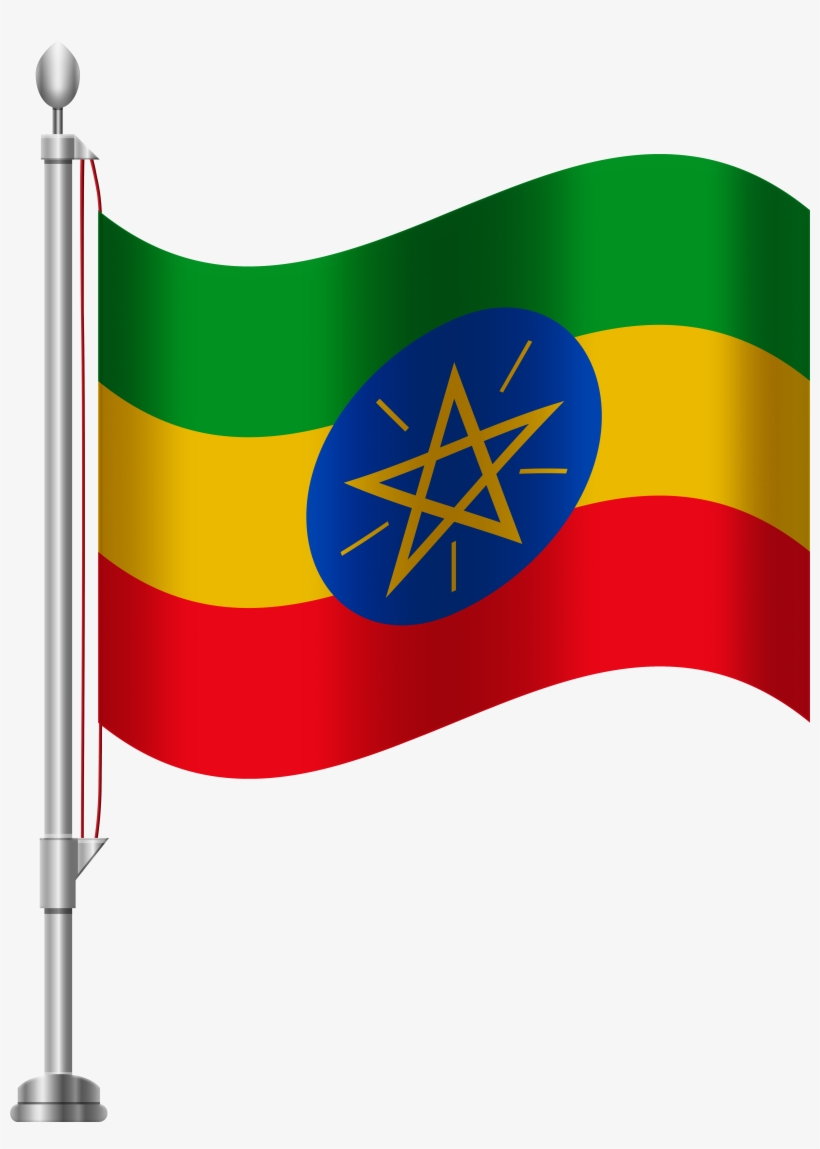 Ethiopia Flag Png Clip Art, transparent png #1199923