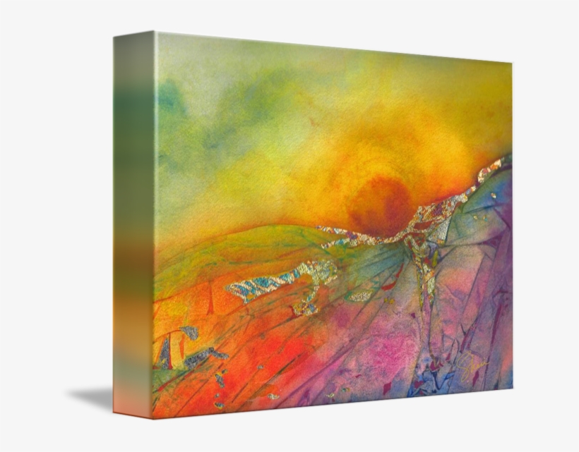 "jeweled Sunset" By Sheri Trepina, Kalispell, Mt // - Painting, transparent png #120112