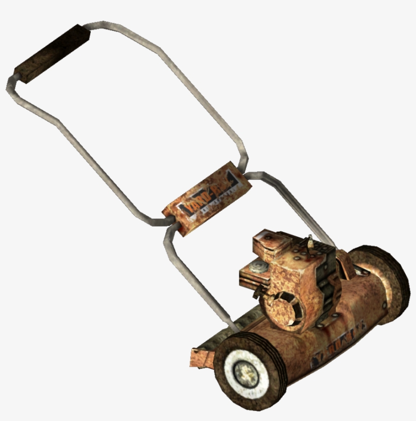 Lawnmower - Walk-behind Mower, transparent png #120166