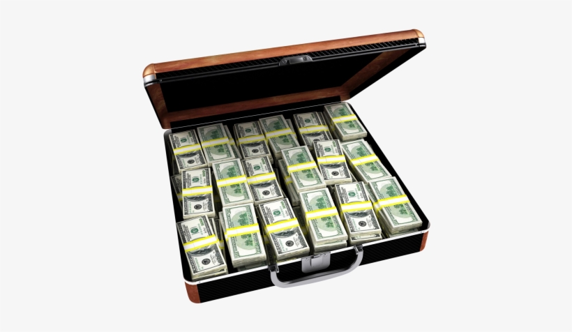 Case Full Of Dollar Png Transparent Image - Dynamic Laws Of Prosperity [book], transparent png #120169