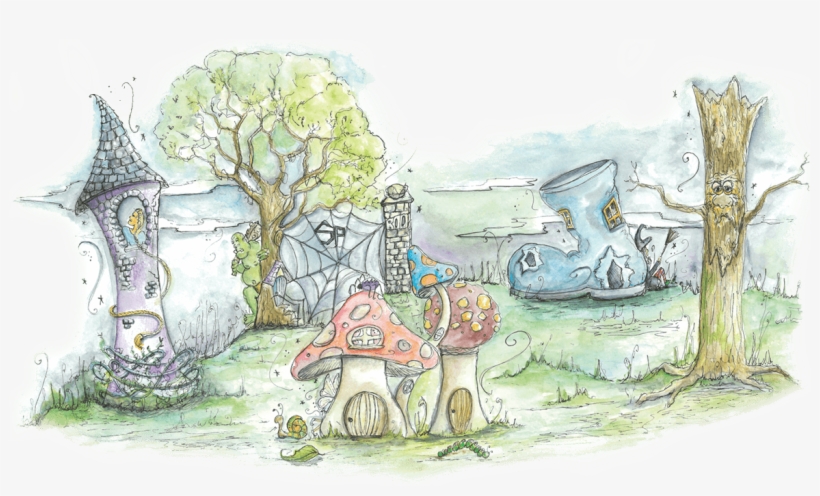 Stockeld Park Footer - Watercolor Painting, transparent png #120248