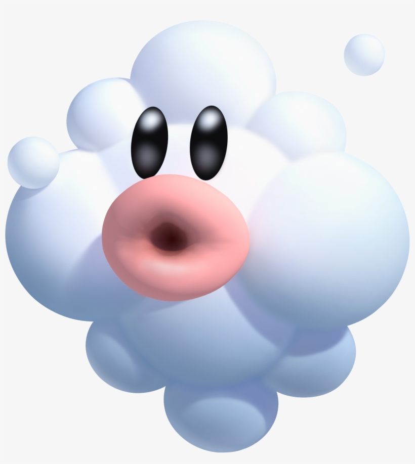 Clipart Cloud Mario Bros - New Super Mario Bros Wii Foo, transparent png #120293
