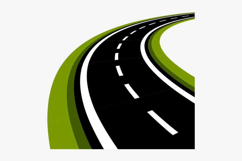 Clipart Black And White Icaro Rauros Infrastructures - Road Vector, transparent png #120477