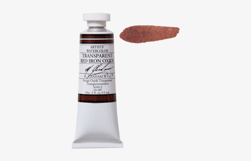 Watercolor Trans Red Iron Ox187 - Red Iron Oxide Watercolor, transparent png #120664