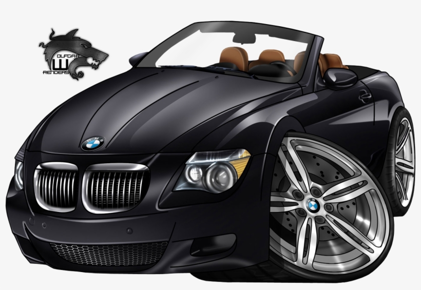 Home Cartoon Car - Bmw Cartoon Png, transparent png #120783