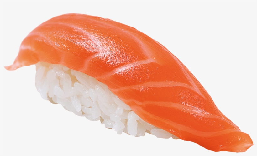 Food - Sushi - Salmon Sushi Transparent Background, transparent png #120786