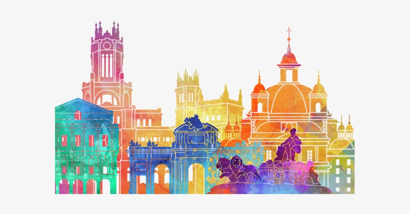 Bleed Area May Not Be Visible - Plaza De Cibeles, transparent png #120801