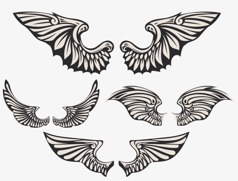 Angel Wing Creativity Feather - Creative Wings, transparent png #120910