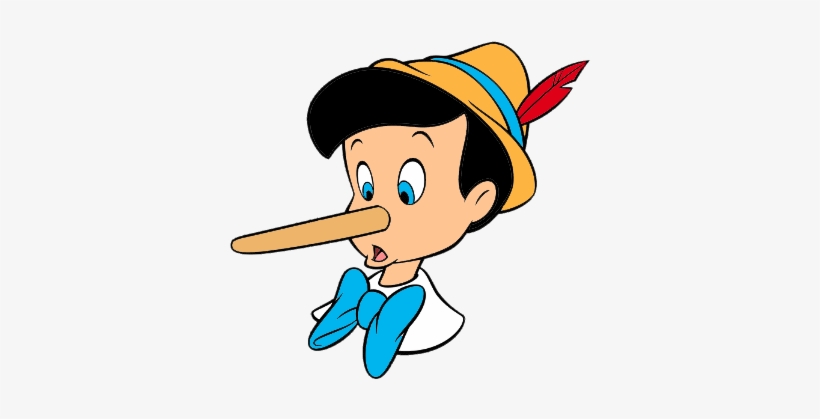 Pinocchio Nose - Pinocchio Clipart, transparent png #120912