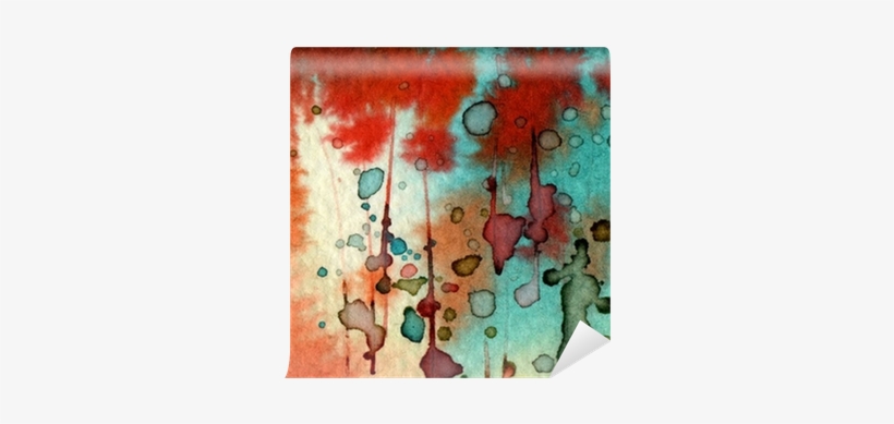 Watercolor Background For Websites Wall Mural • Pixers® - Watercolor Painting, transparent png #120933