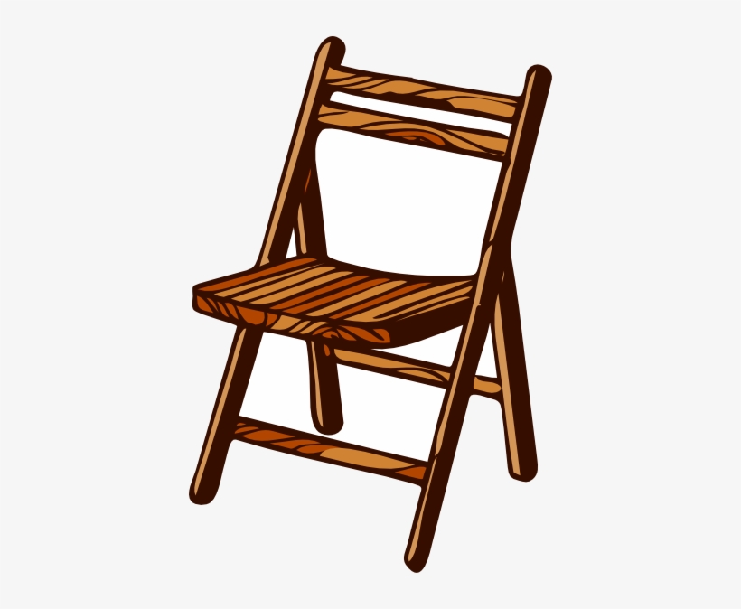 Clip Art Free Library Drawing Wood Wooden Furniture - Wooden Chair Clipart, transparent png #120934