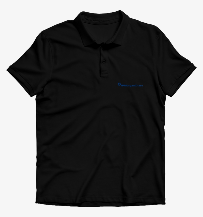 Samsung Logo Polo T Shirt Black - Infosys T Shirt, transparent png #120954