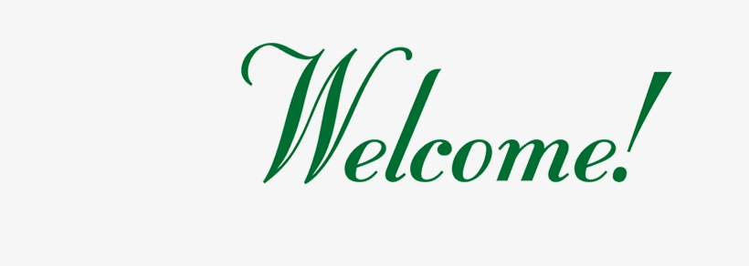 Welcome - Welcome Images Green Transparent, transparent png #121049