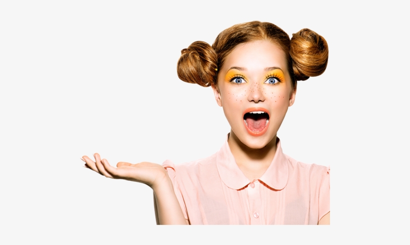 How To Create Fake Freckles - Girl, transparent png #121237