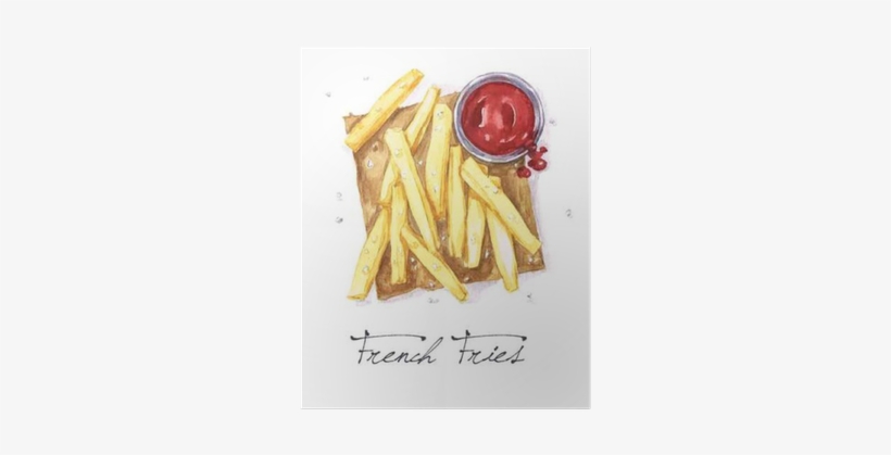 Poster Watercolor Voedsel Schilderij - Watercolour Food, transparent png #121239