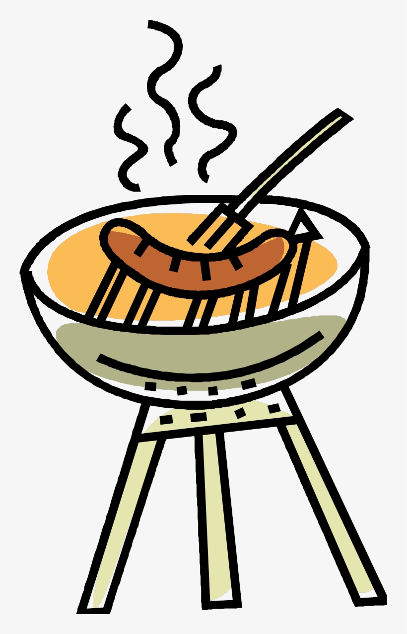 Bbq Png Clipart - Sausage Sizzle Clip Art, transparent png #121316