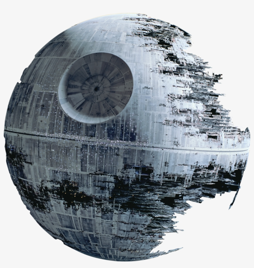 Death Star Ii Render - Fathead 'star Wars - Death Star' Wall Decals, Size, transparent png #121364