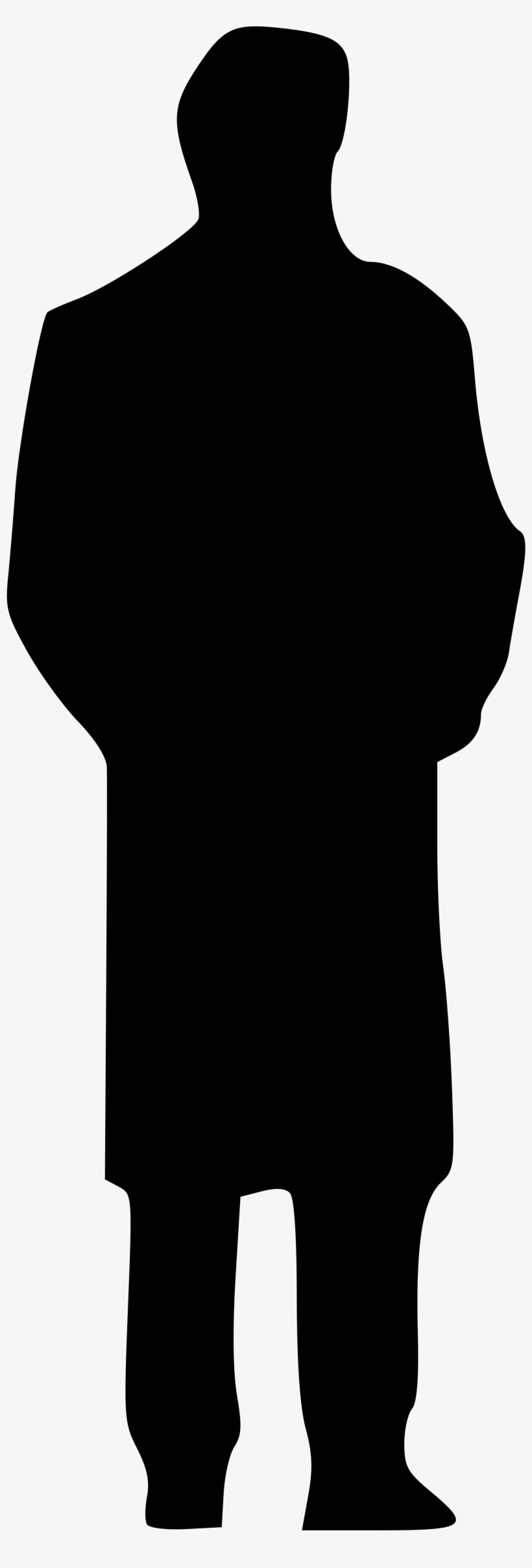 Open - Silhouette Of A Man, transparent png #121365