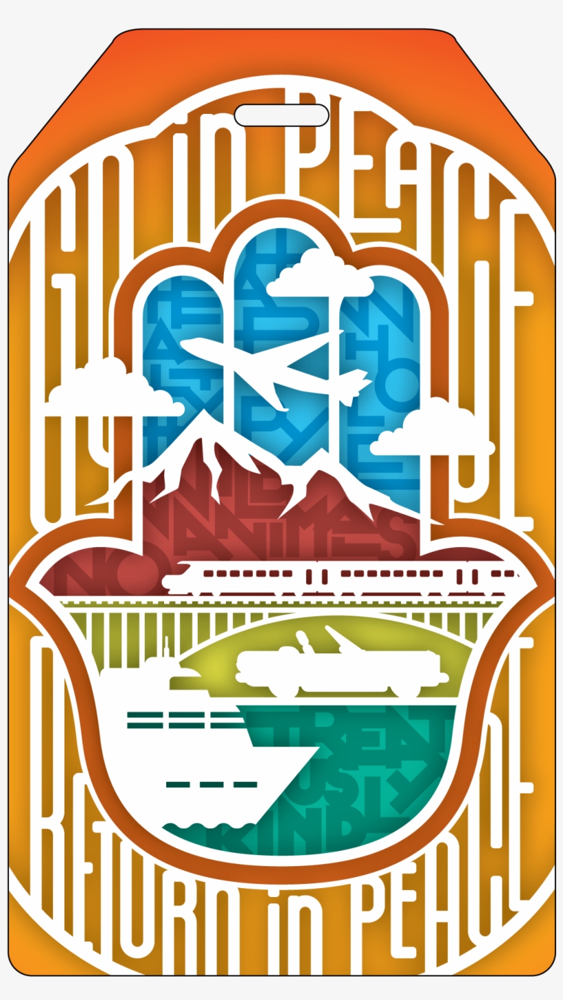 Pj Library Hamsa Travel Luggage Tag - Fırtına Inisiyatifi, transparent png #121811