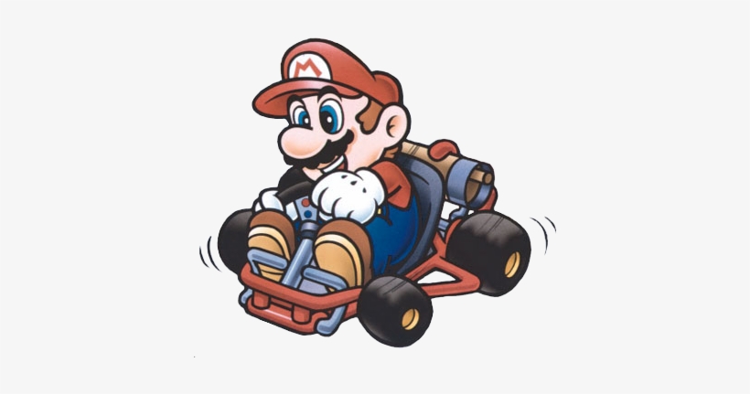 Super Mario Kart Png Pic - Mario Kart Snes Mario, transparent png #121922