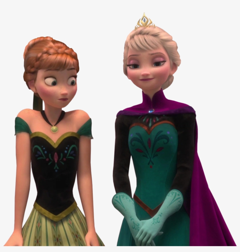Graphic Download And Elsa Png For Free Download - Anna And Elsa, transparent png #121998