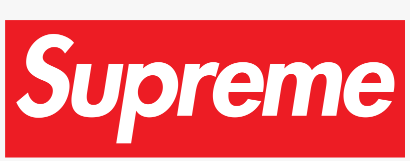 Supreme Logo - Supreme Logo No Background, transparent png #122023