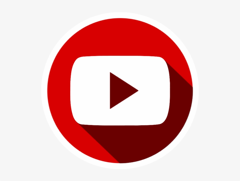 Youtube Logo Youtube Play Icon Circle Free Transparent Png Download Pngkey